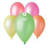 Globo 12" G110 Surtido Neón "Neon" 100pcs